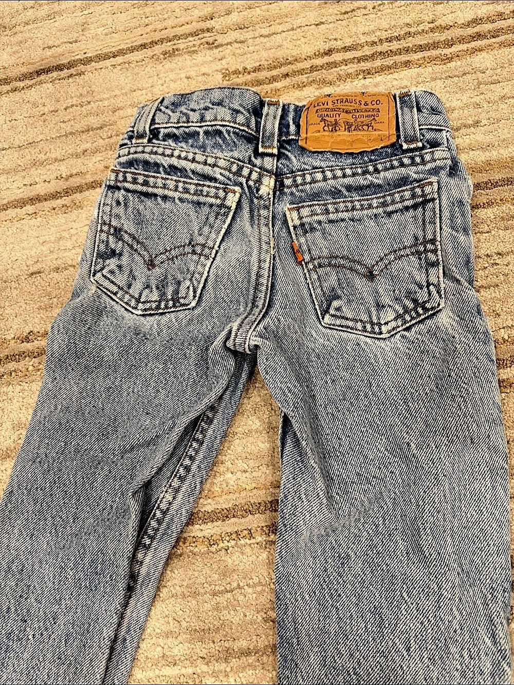 Levi's Little Levi's Orange Tab Regular Jeans Size 4 Little Orange Tab Regular